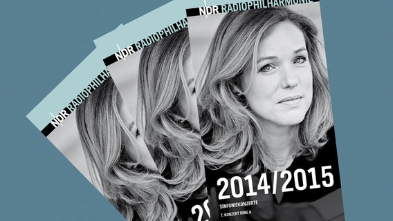 Programmheft-Cover zum Konzert am 12. und 13. März 2015 mit Isabelle van Keulen und Keri-Lynn Wilson. © NDR 