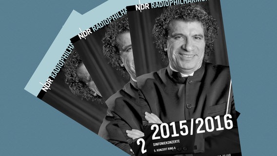 Programmheft-Cover zum Konzert am 18. und 19. Februar 2016 mit Giancarlo Guerrero und Nils Mönkemeyer. © NDR 