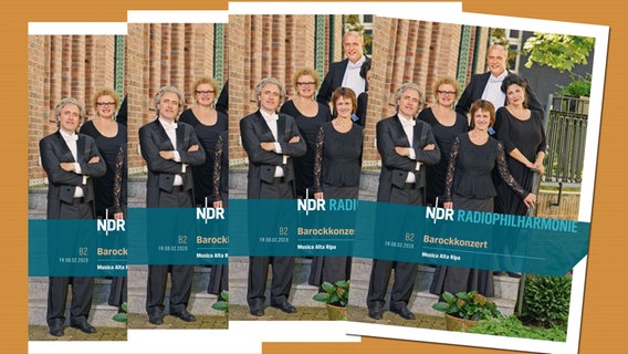 Programmheft-Cover zum Konzert am 8. Februar 2019 mit Musica Alta Ripa. © NDR 