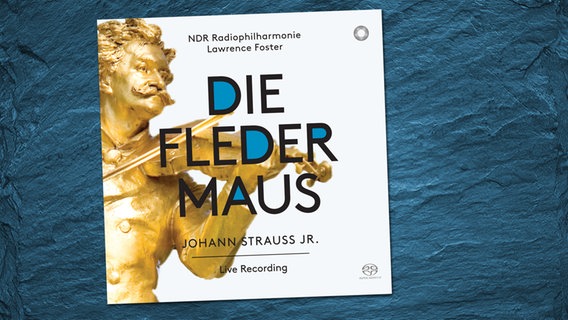 CD-Cover: "Die Fledermaus" von Johann Strauß (Sohn) © Pentatone / NDR 