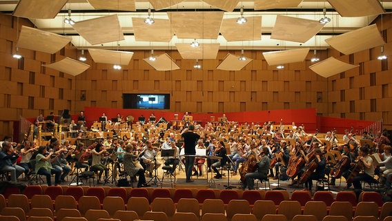 Orchesterprobe der Gurre-Lieder © NDR Foto: Amrei Flechsig