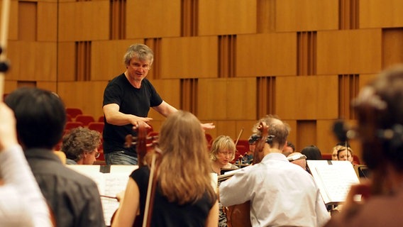 Orchesterprobe der Gurre-Lieder © NDR Foto: Amrei Flechsig
