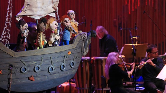 Die Abenteuer der Musik-Piraten - Eindrücke von der Uraufführung am 26. und 27. Oktober 2013 © Michael Plümer Foto: Michael Plümer