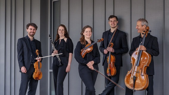 Das Kammermusik-Ensemble der NDR Radiophilharmonie in der Spielzeit 2022/23 © NDR Foto: Micha Neugebauer