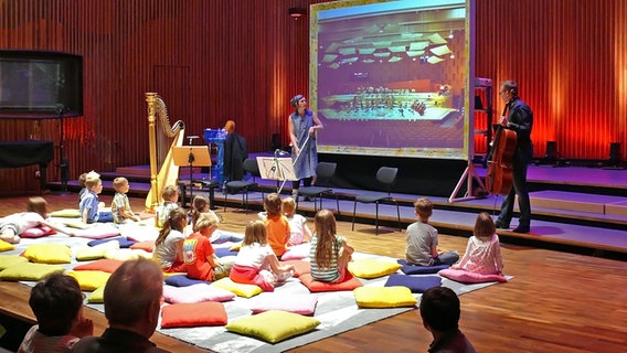 Impressionen vom Kindermusikfest der NDR Radiophilharmonie und der Musikschule Hannover am 8. Juni 2013 © NDR Radiophilharmonie Foto: Julian Zeuner