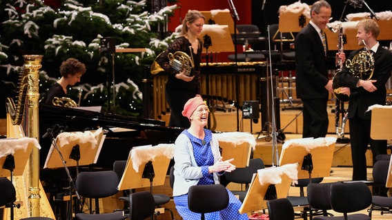 Eindrücke vom Weihnachtskonzert für Kinder der NDR Radiophilharmonie © NDR Foto: Christian Wyrwa