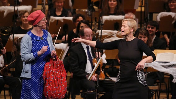 Eindrücke vom Weihnachtskonzert für Kinder der NDR Radiophilharmonie © NDR Foto: Christian Wyrwa