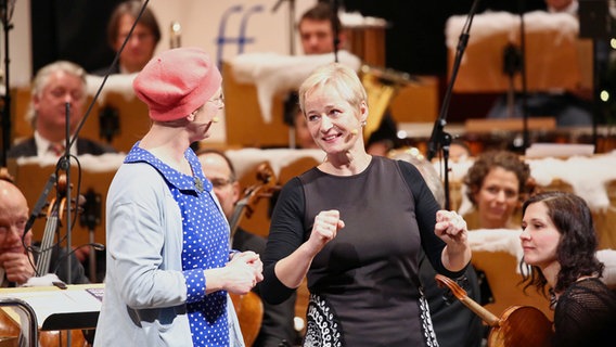 Eindrücke vom Weihnachtskonzert für Kinder der NDR Radiophilharmonie © NDR Foto: Christian Wyrwa