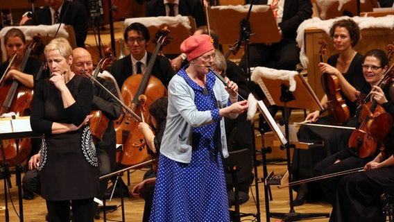 Eindrücke vom Weihnachtskonzert für Kinder der NDR Radiophilharmonie © NDR Foto: Christian Wyrwa