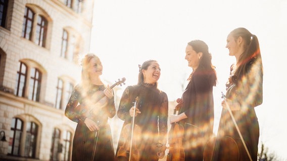 Elaia Quartett © NDR Foto: Lukas Diller
