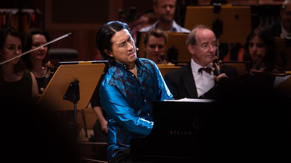 Igusdesman und Joo bei einer Show in Hannover im Großen Sendesaal des NDR © NDR Foto: Helge Krückeberg