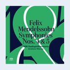 CD-Cover: NDR Radiophilharmonie - Mendelssohn Sinfonien Nr. 4 & 5 © Pentatone 