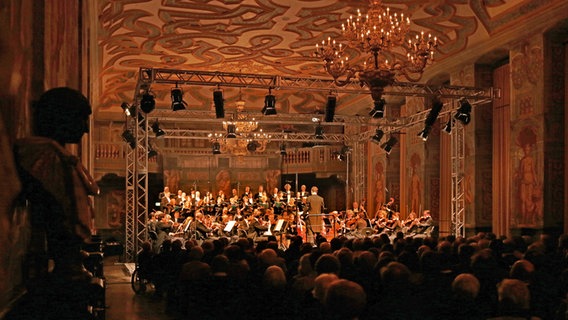 Barockkonzert der NDR Radiophilharmonie in der Galerie Herrenhausen. © Michael Plümer / NDR Foto: Michael Plümer