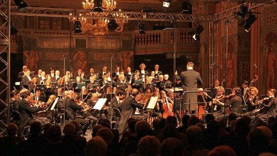 Barockkonzert der NDR Radiophilharmonie in der Galerie Herrenhausen. © Michael Plümer / NDR Foto: Michael Plümer