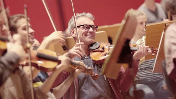 Laurent Plettner, Violine © NDR / Micha Neugebauer Foto: Micha Neugebauer