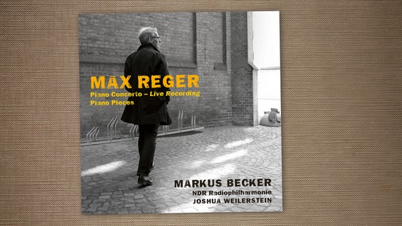 CD-Cover: Regers Klavierkonzert mit Markus Becker © CAvi / avi-music 