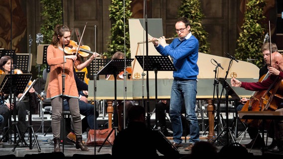 Die NDR Radiophilharmonie in der Galerie Herrenhausen ©  François Lefèvre Foto:  François Lefèvre