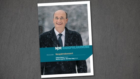 NDR Radiophilharmonie Programmheft Neujahrskonzert © NDR RPH 