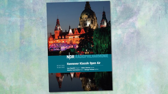 Das Programmheft zum Hannover Klassik Open Air 2022 mit der NDR Radiophilharmonie © NDR 