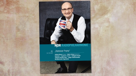 Das Programmheft zu "Hannover Proms", der Saisoneröffnung der NDR Radiophilharmonie 2022/23 © NDR 