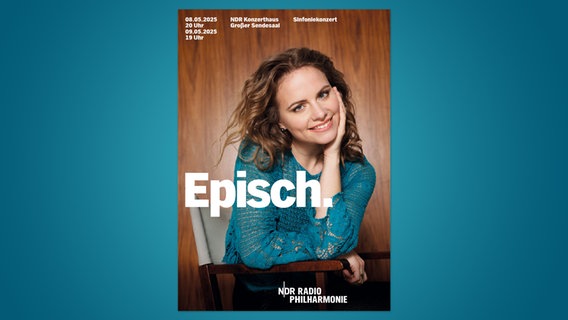 Das Programmheft zum 6. Sinfoniekonzert A der NDR Radiophilharmonie in der Saison 2024/25 © NDR 