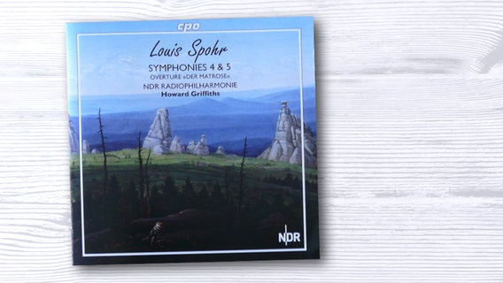 CD-Cover: Louis Spohr Symphonies 4 & 5 © cpo 