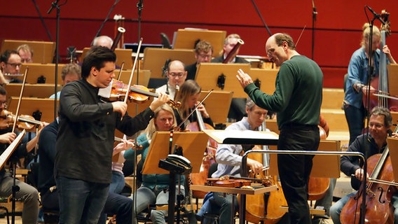 Spurensuche zu Tschaikowskys Violinkonzert © NDR / Amrei Flechsig Foto: Amrei Flechsig