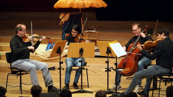 Eindrücke vom "Vivaldi-Experiment" in der Spurensuche © NDR Foto: Amrei Flechsig