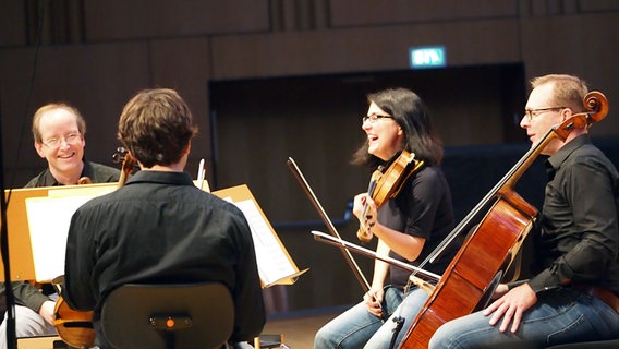 Eindrücke vom "Vivaldi-Experiment" in der Spurensuche © NDR Foto: Amrei Flechsig