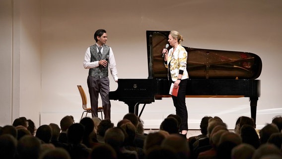 Martin Stadtfeld und Friederike Westerhaus © NDR/Micha Neugebauer Foto: Micha Neugebauer