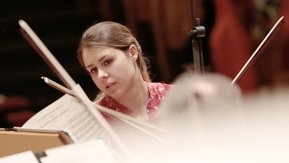 Friederike Starkloff, Violine © NDR / Micha Neugebauer Foto: Micha Neugebauer