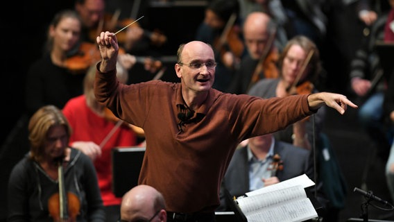 Probe für Brittens "War Requiem" im Kuppelsaal Hannover © Carsten P. Schulze Foto: Carsten P. Schulze