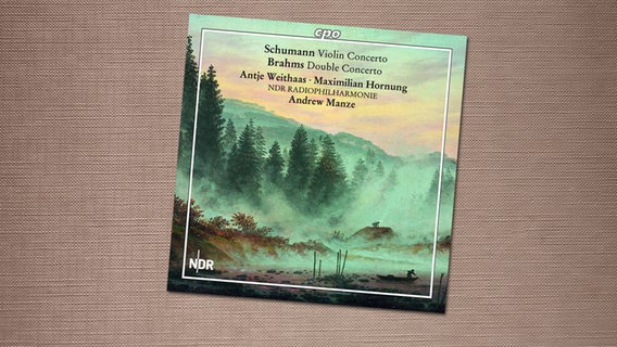 CD-Cover: Schumann: Violin Concerto/Brahms: Double Concerto © cpo 