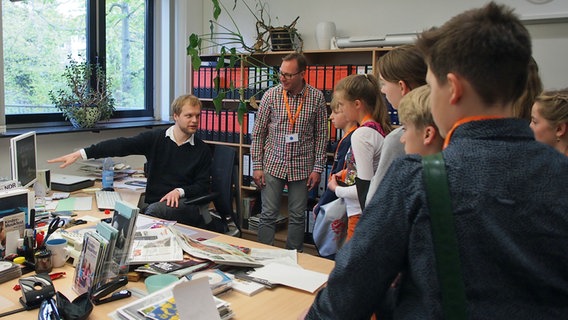 Zukunftstag 2016 bei der NDR Radiophilharmonie © NDR Foto: Amrei Flechsig