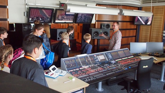 Zukunftstag 2016 bei der NDR Radiophilharmonie © NDR Foto: Amrei Flechsig