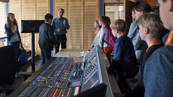 Zukunftstag 2016 bei der NDR Radiophilharmonie © NDR Foto: Amrei Flechsig