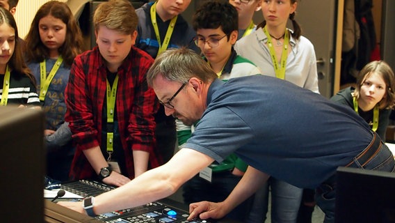 Zukunftstag 2018 bei der NDR Radiophilharmonie © NDR / Amrei Flechsig Foto: Amrei Flechsig