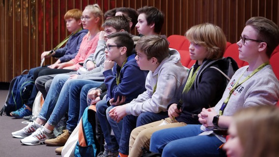 Zukunftstag 2019 bei der NDR Radiophilharmonie © NDR / Amrei Flechsig Foto: Amrei Flechsig