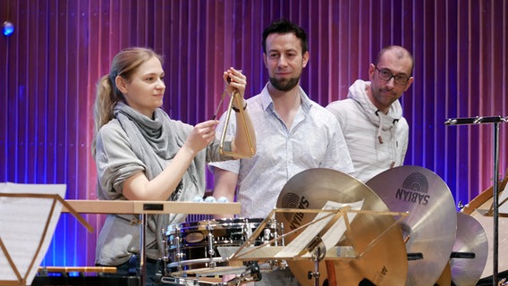 Zukunftstag 2019 bei der NDR Radiophilharmonie © NDR / Amrei Flechsig Foto: Amrei Flechsig