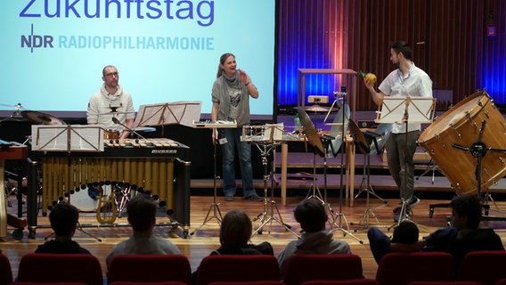 Zukunftstag 2019 bei der NDR Radiophilharmonie © NDR / Amrei Flechsig Foto: Amrei Flechsig