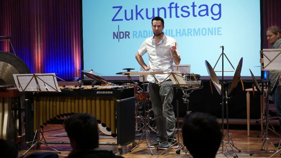 Zukunftstag 2019 bei der NDR Radiophilharmonie © NDR / Amrei Flechsig Foto: Amrei Flechsig