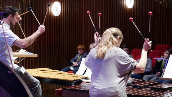 Zukunftstag 2019 bei der NDR Radiophilharmonie © NDR / Amrei Flechsig Foto: Amrei Flechsig