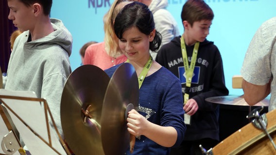 Zukunftstag 2019 bei der NDR Radiophilharmonie © NDR / Amrei Flechsig Foto: Amrei Flechsig