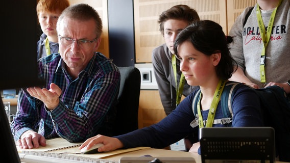 Zukunftstag 2019 bei der NDR Radiophilharmonie © NDR / Amrei Flechsig Foto: Amrei Flechsig