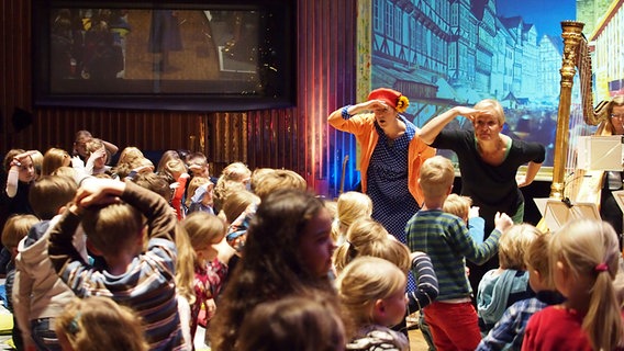 Eindrücke vom Zwergen-Konzert "Auf dem Weihnachtsmarkt" © NDR / Amrei Flechsig Foto: Amrei Flechsig