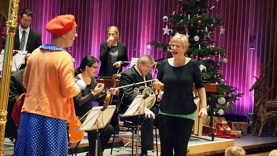 Eindrücke vom Zwergen-Konzert "Auf dem Weihnachtsmarkt" © NDR / Amrei Flechsig Foto: Amrei Flechsig