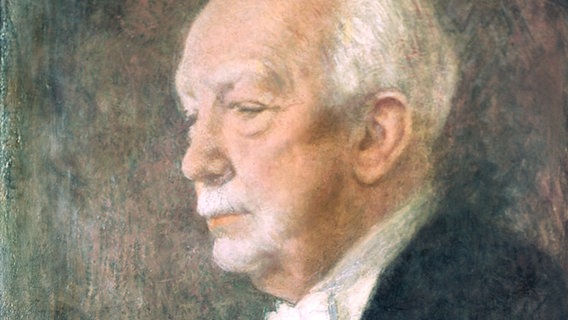 Richard Strauss (Gemälde von Gisbert Palmie) © picture-alliance / akg-images 