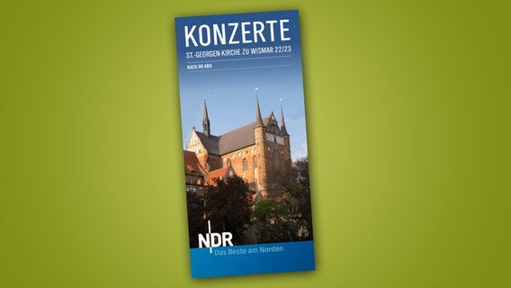 Jahresprogrammheft 2022/2023 der NDR Ensembles in Wismar © NDR 