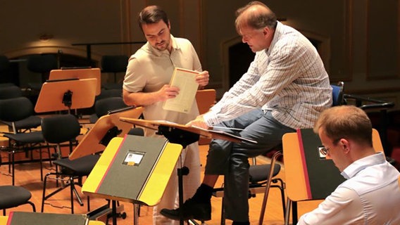 Proben zu "Der Freischütz" in der Hamburger Laeiszhalle. © NDR Foto: Kristien Daled