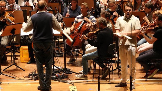 Proben zu "Der Freischütz" in der Hamburger Laeiszhalle. © NDR Foto: Kristien Daled